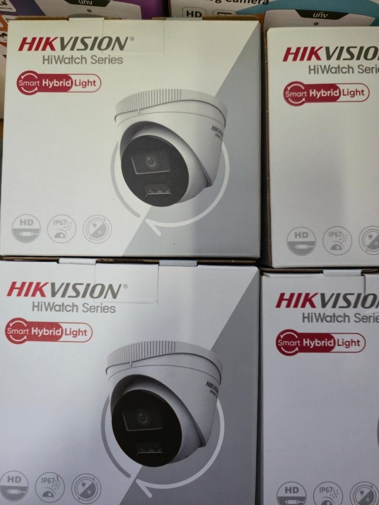 Kit 2 Cameras Hikvision 8MP HD+NVR Hikvision IP POE, Enlèvement ou Envoi, Neuf