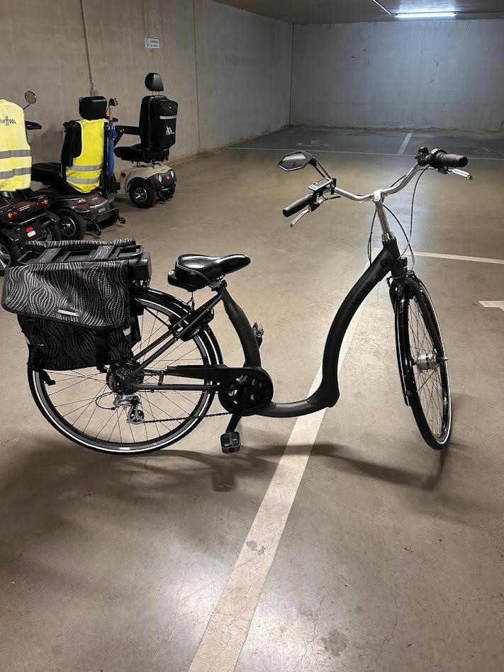 splinternieuwe elektrische senioren fiets met lage opstap, Fietsen en Brommers, Velgrem, (Extra) lage instap, Nieuw, Ophalen