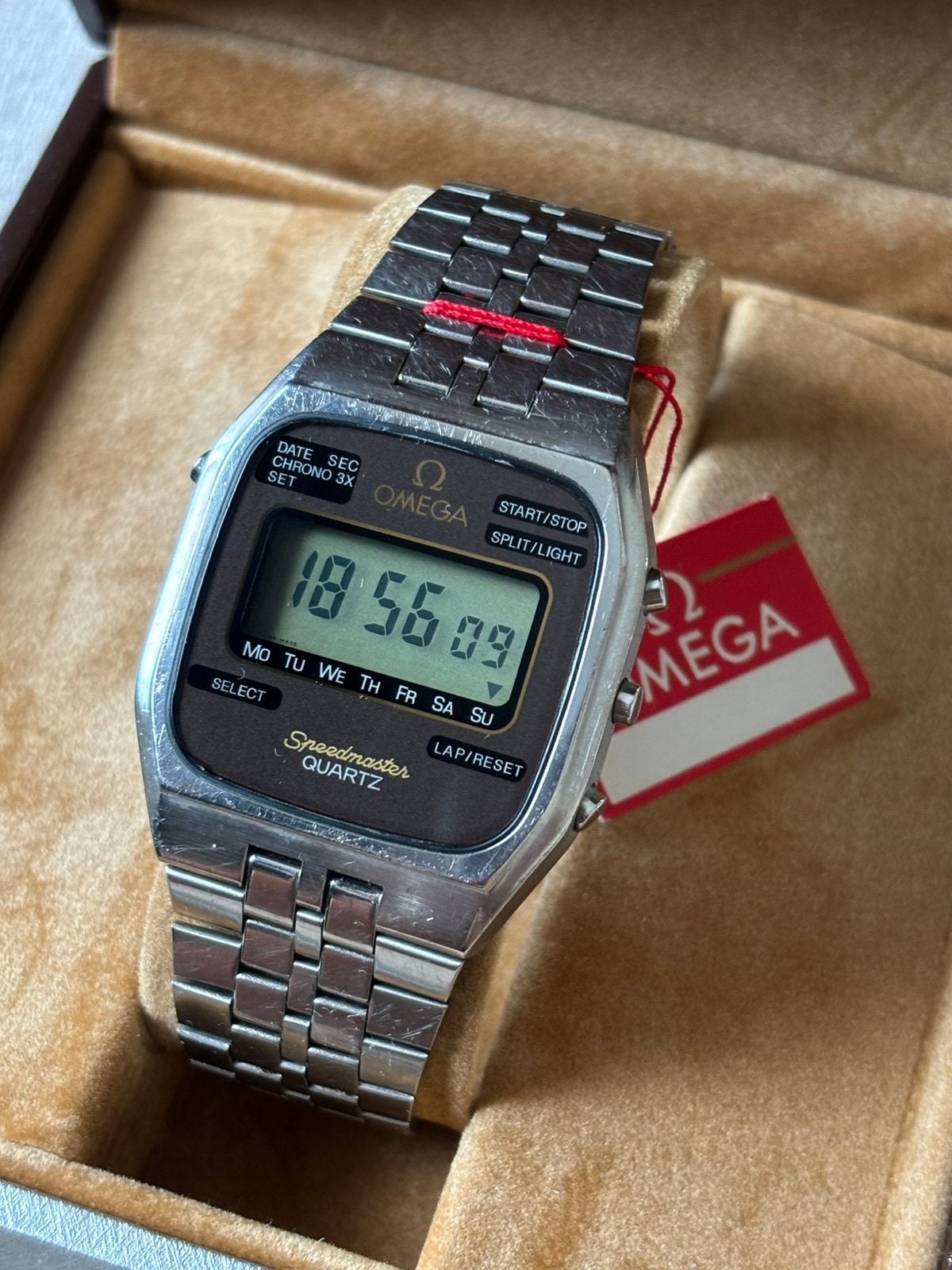 Omega speedmaster lcd., Ophalen of Verzenden, Omega