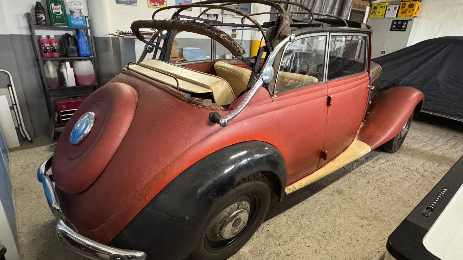 Mercedes Benz 170v B cabriolet bj 1939, Cabriolet, Particulier, Te koop, Benzine