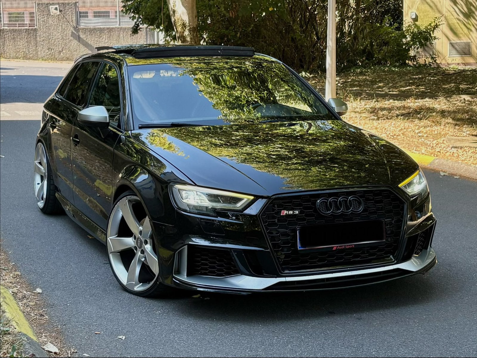 Audi A3 2.0TDI kit RS3, Rouge, Achat, Toit ouvrant, Particulier