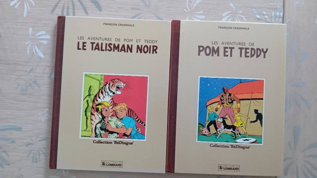 Pom et Teddy - 2 tomes - 1983/84, Livres, Enlèvement ou Envoi