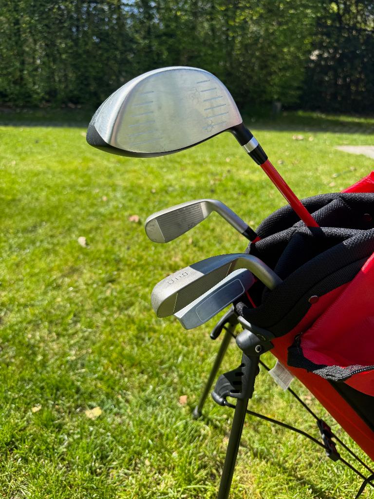 Inesis Golf set voor kinderen 8-10 jaar Linkshandig, Sport en Fitness, Ophalen, Zo goed als nieuw, Set, Overige merken