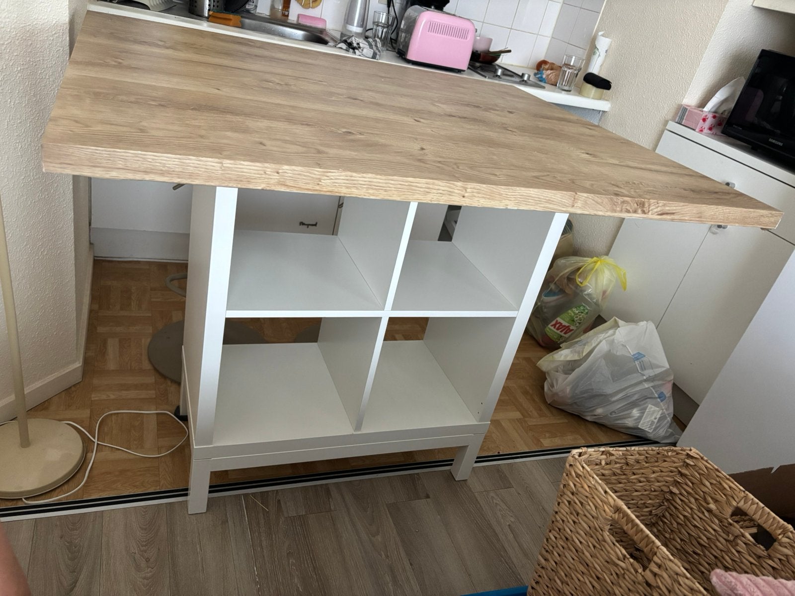 Îlot central en pièces détachées, Maison & Meubles, Enlèvement, Utilisé