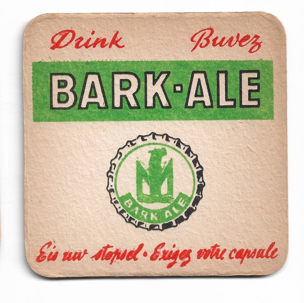 sous-bock Bark-Ale, Collections, Marques de bière, Enlèvement ou Envoi, Comme neuf, Sous-bock