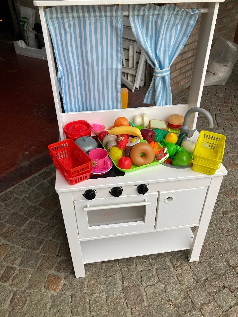 Houte Speelkeuken, Kinderen en Baby's, Ophalen, Zo goed als nieuw, Hout, Speelkeuken