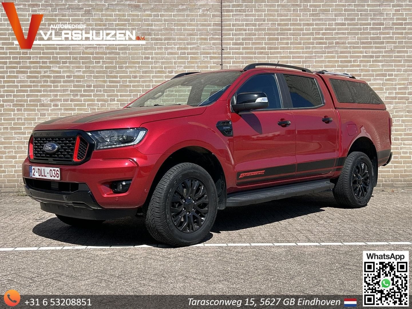 Ford Ranger 2.0 EcoBlue 154kW 4x4 Aut. Raptor | € 18.950,- N, Rouge, Achat, Entreprise, Diesel