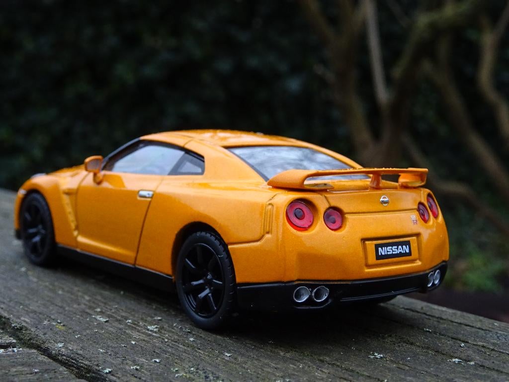 2007 Nissan GT-R R35 - 1/43, Ophalen of Verzenden, Zo goed als nieuw, Auto, Solido