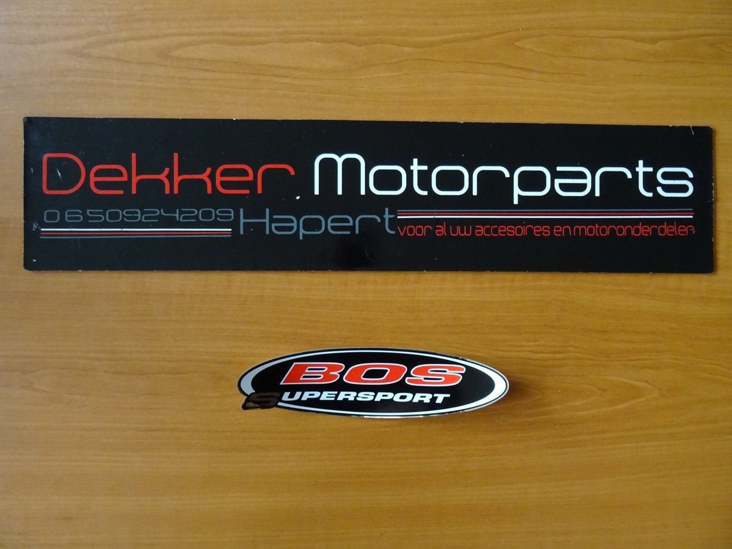Bos Exhausts Uitlaat / Demper Sticker # Bos Supersport #, Motos, Accessoires | Autocollants, Enlèvement ou Envoi, -, -, -