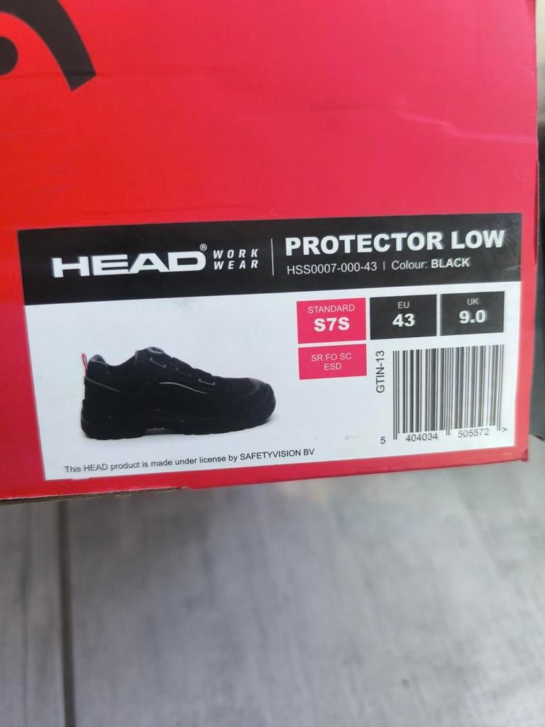 werkschoenen s7, Ophalen