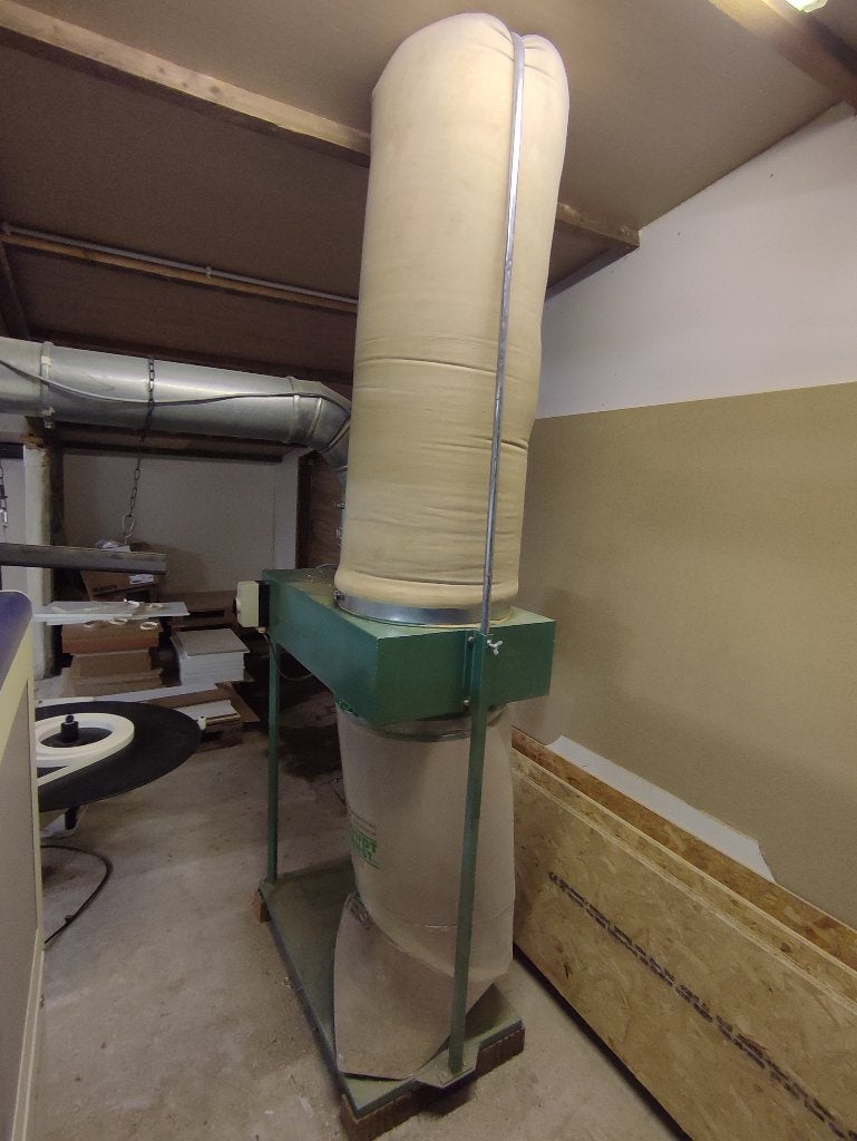 stofafzuiging hout éénzaks houtbewerking, Doe-het-zelf en Bouw, Ophalen, Gebruikt