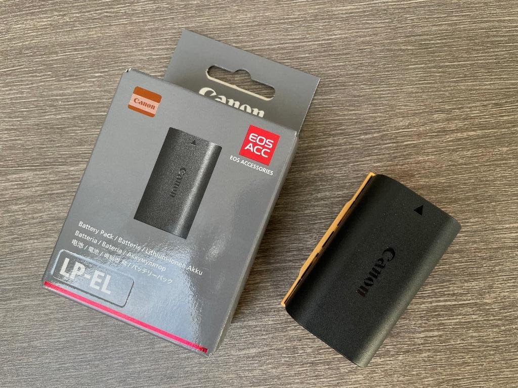 Canon LP-EL flits batterij (met gratis oplader), Audio, Tv en Foto, Fotografie | Accu's en Batterijen, Ophalen of Verzenden, Zo goed als nieuw