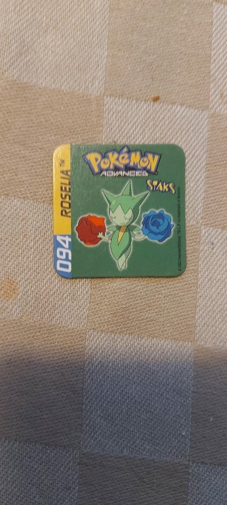 magneet speelgoed pokemon panini staks Roselia 2003, Ophalen of Verzenden, Nieuw