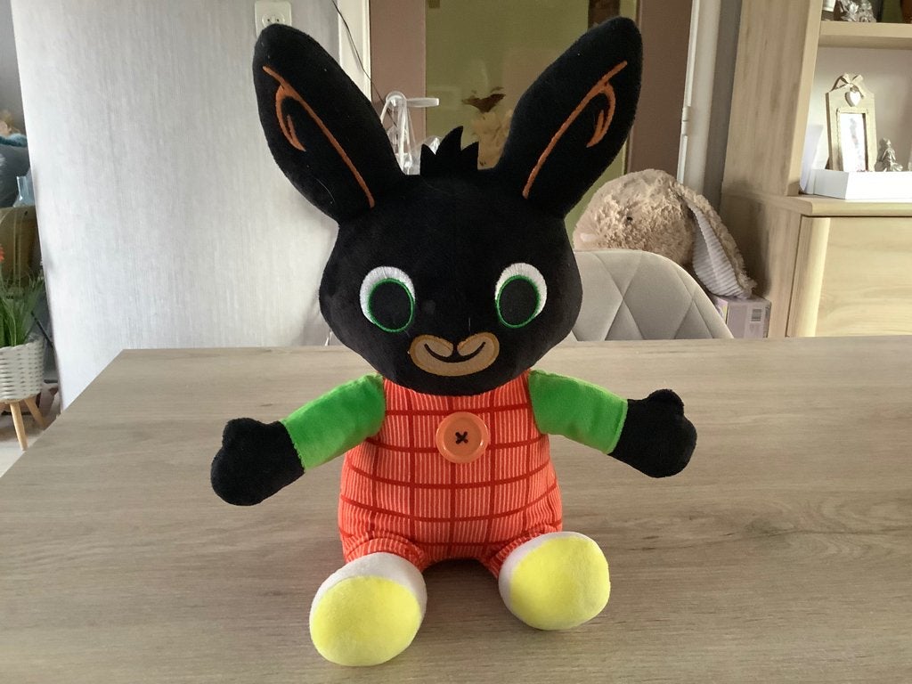 Bing pluche character (33 cm), Overige merken, Overige karakters, Konijn, Ophalen of Verzenden