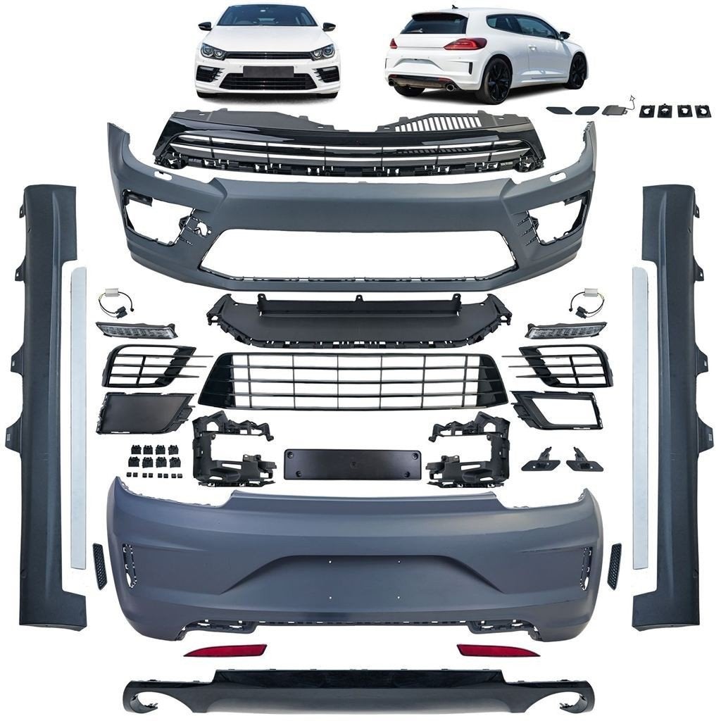 Bodykit R20 Look Geschikt Voor Volkswagen Scirocco Facelift, Verzenden