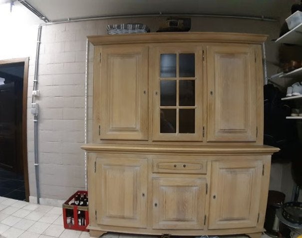 Armoire en chêne (style campagnard), Avec tiroir(s), 25 à 50 cm, 150 à 200 cm, Landelijk