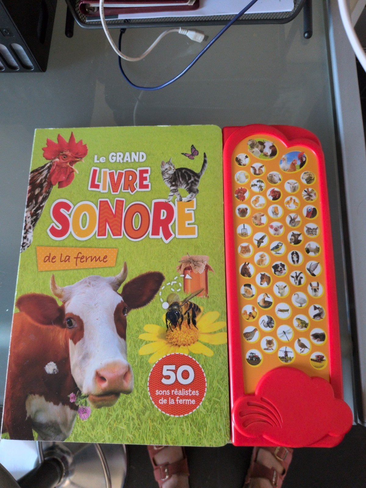 grand livre sonore de la ferme, Enlèvement, Comme neuf, Non-fiction