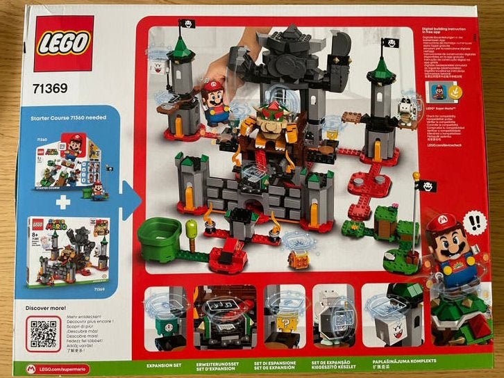 LEGO 71369 SUPER MARIO Bowser’s Castle Boss Battle NIEUW, Verzenden, Nieuw, Lego, Castle