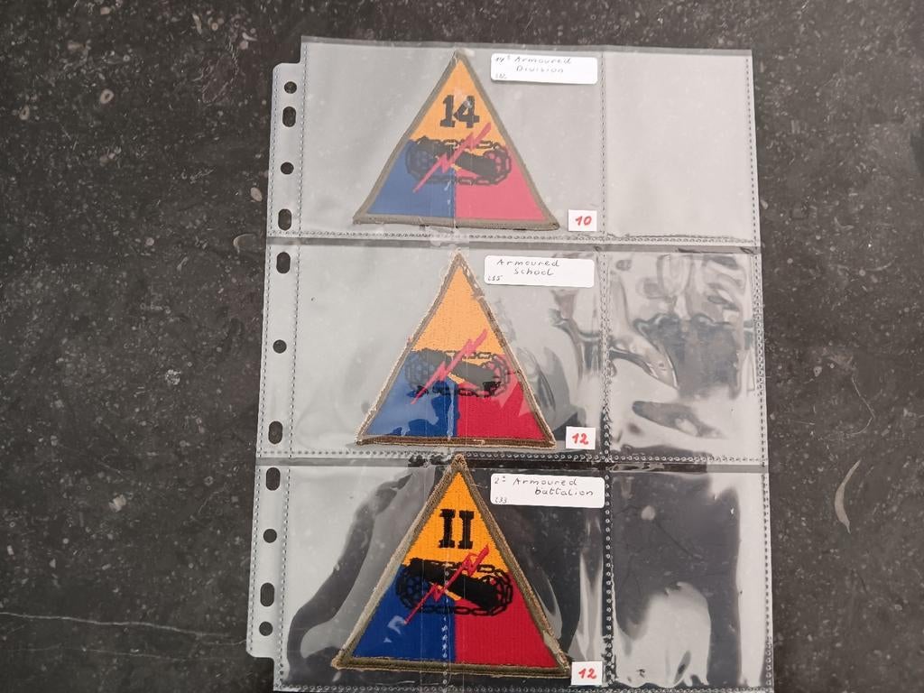 Us ww2 patches, Enlèvement ou Envoi