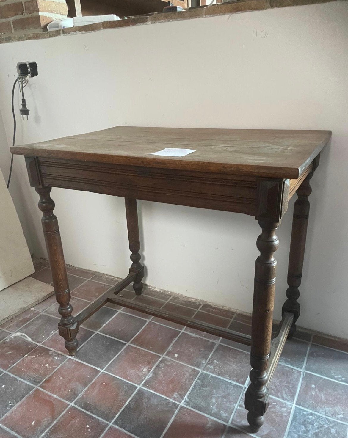 Antieke tafel, Ophalen, Gebruikt