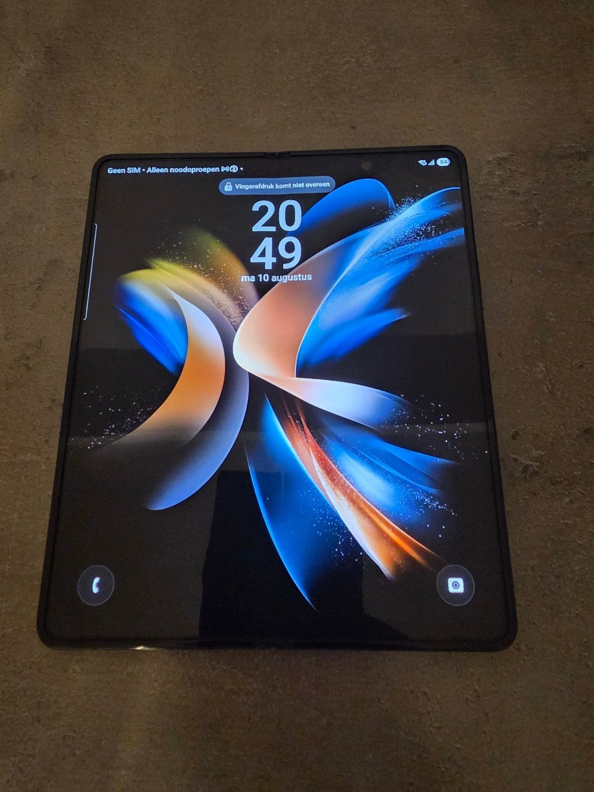 Samsung Galaxy Z Fold4 5G - 256GB / 12GB RAM - Phantom Black, Enlèvement
