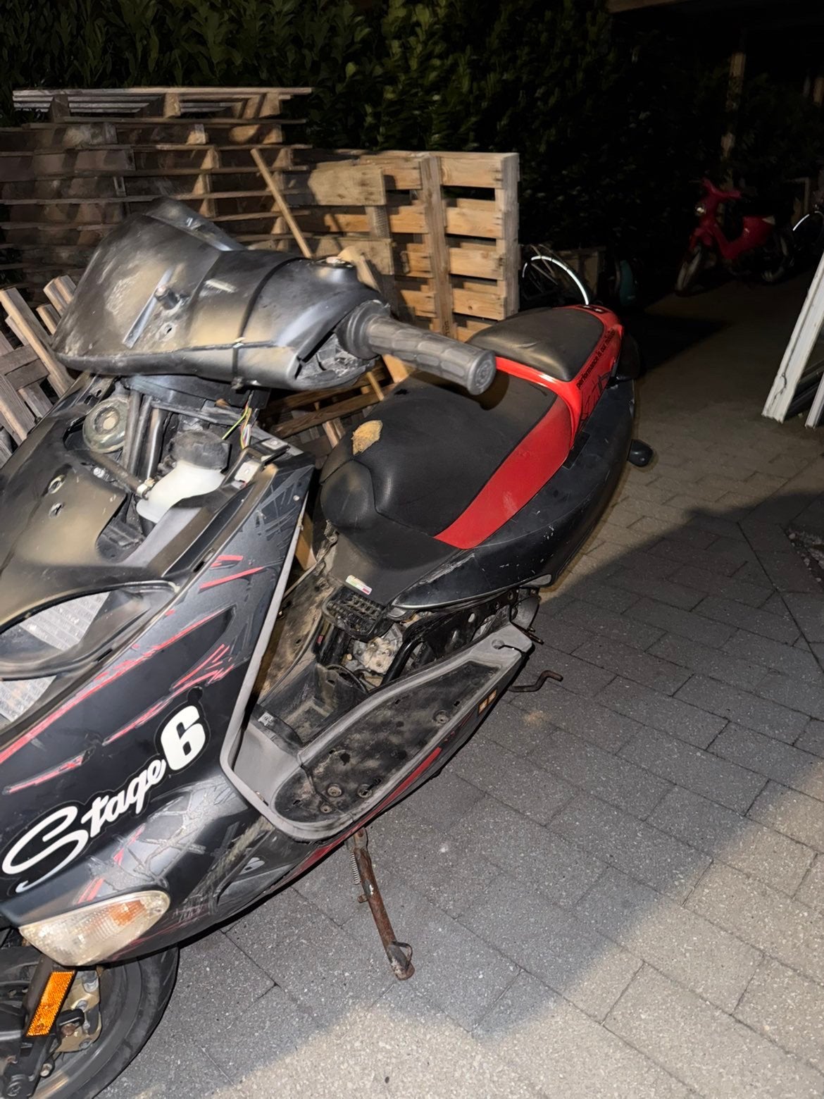 Aprilia scooter duble disc, Ophalen, Gebruikt, 50 cc, SR 50