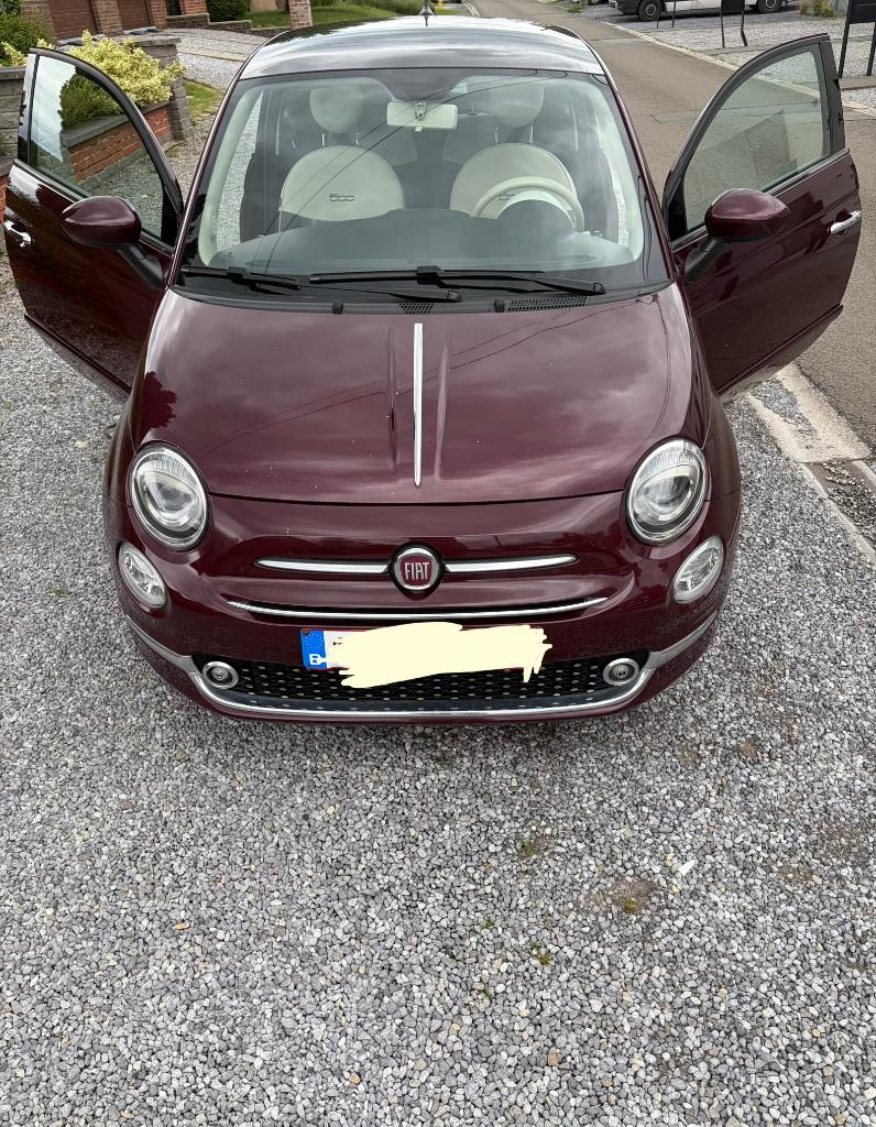 Fiat 500 1.2 lounge 2018, Euro 5, Achat, Boîte manuelle, Autres couleurs