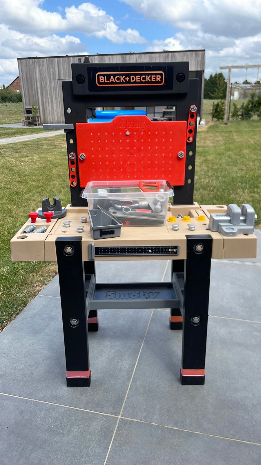 Table de travail en jouet Black & Decker, Enlèvement, Comme neuf