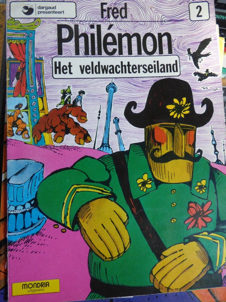 philemon ,  het veldwachterseiland ,    softcover, Livres, BD, Enlèvement ou Envoi