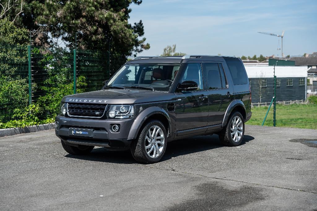 Discovery 3.0 SDV6 Landmark -7 Seats Brown Leather-Pano Roof, Auto's, Automaat, Parkeerassistent, Euro 6, 7 zetels