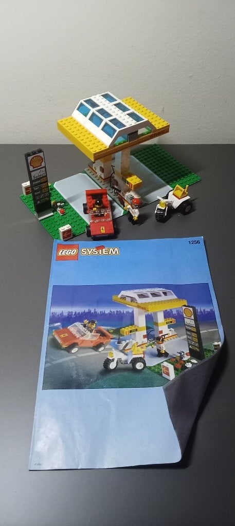 Shell Lego tankstation, Lego, Ophalen of Verzenden, Compleet, Complete set