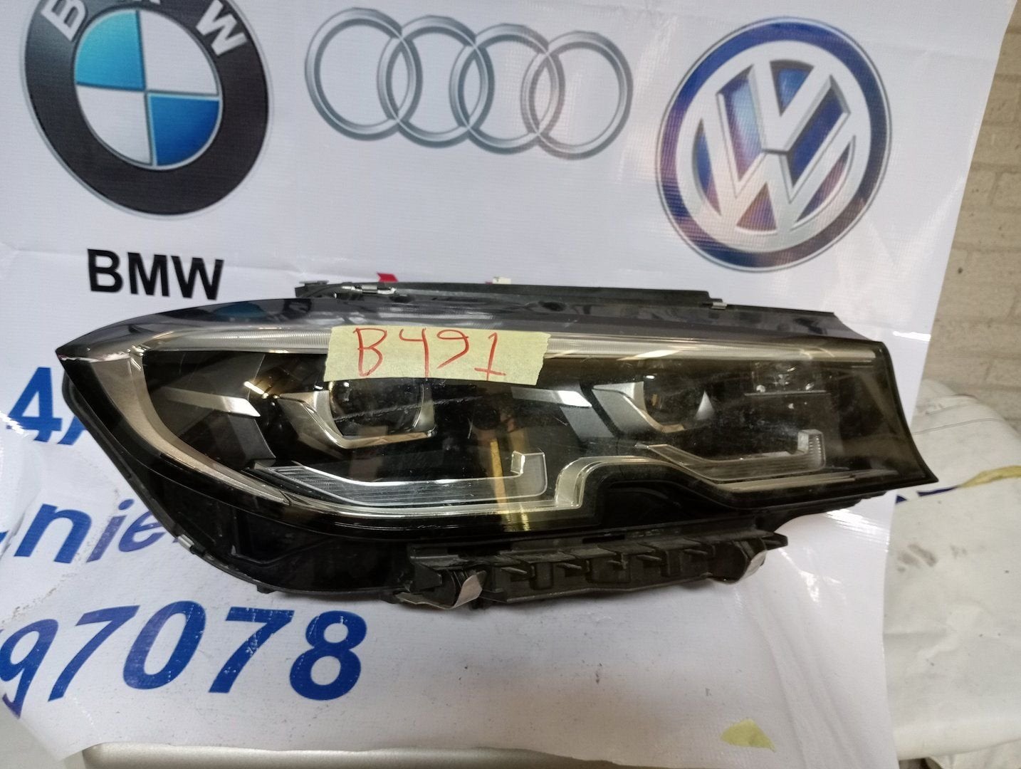 Koplamp BMW 3 serie G20 G21 Full led rechts 9481702, Gebruikt, -, -, Ophalen of Verzenden
