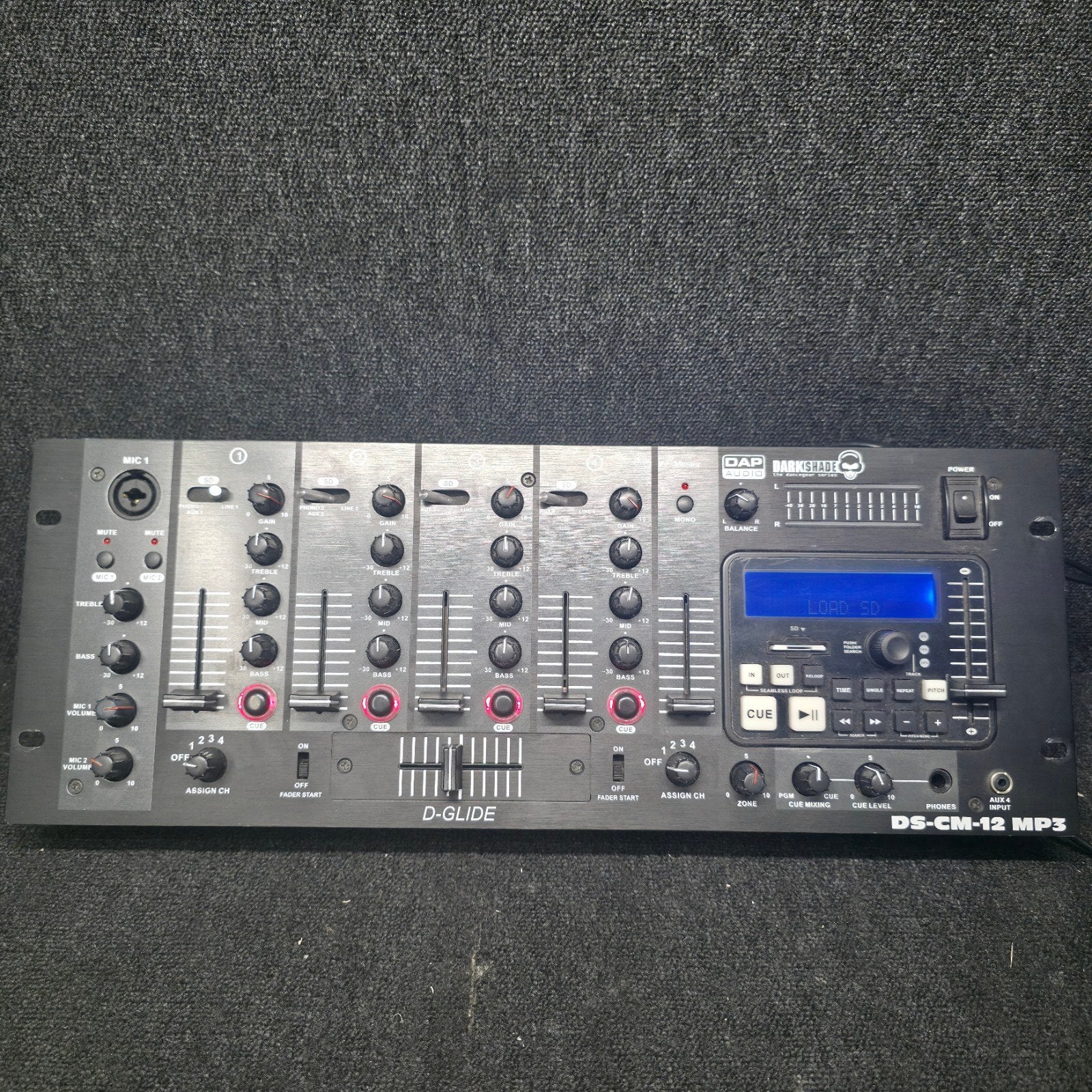 DAP DS-CM-12 MP3 mixer / mengpaneel, Ophalen of Verzenden