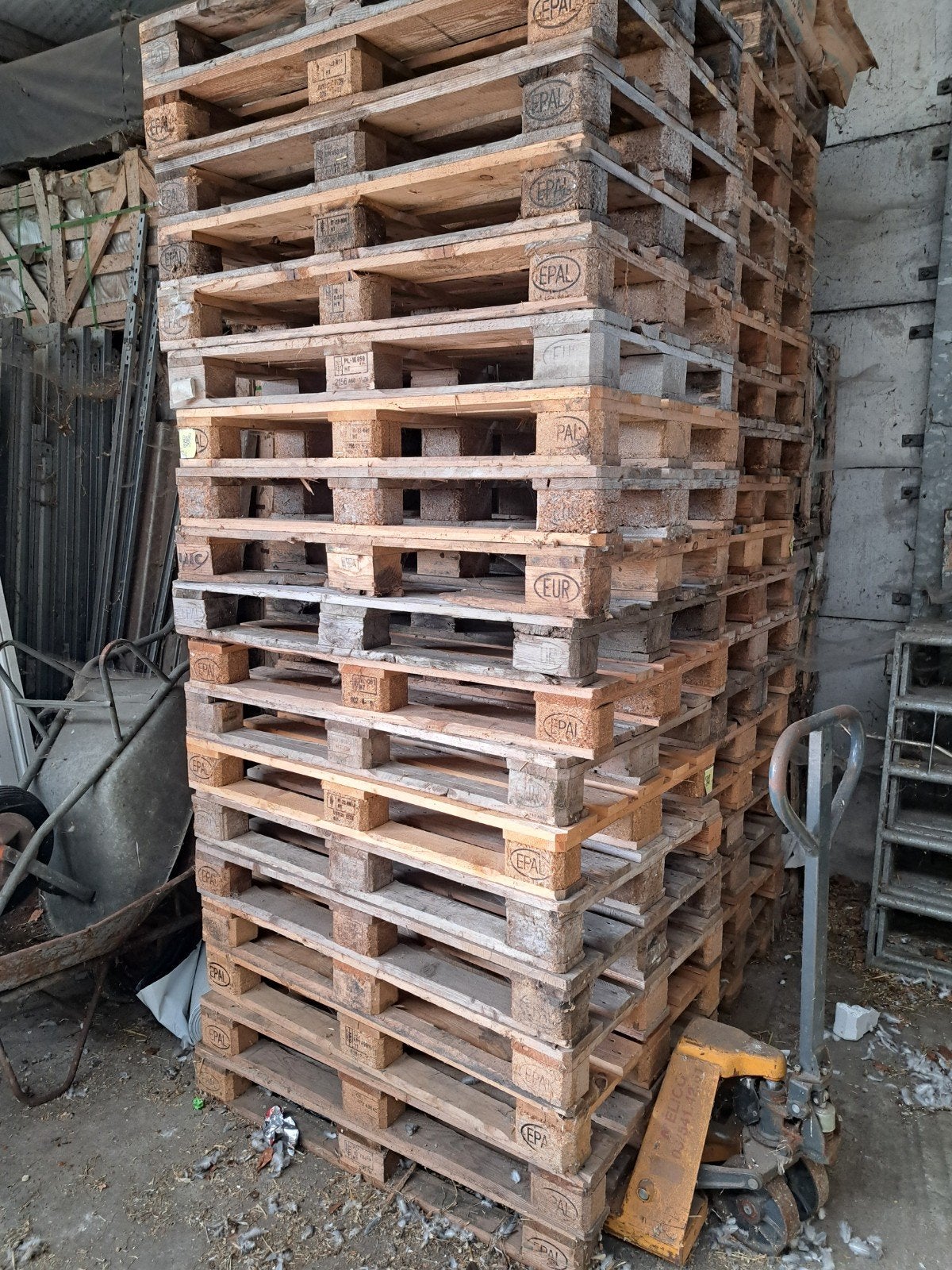 europallets te koop, Doe-het-zelf en Bouw, Ophalen, Pallet