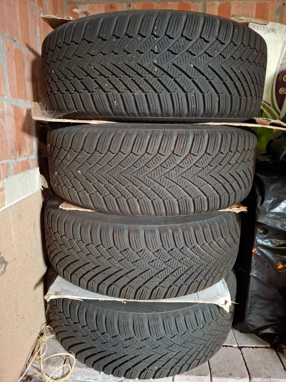 winterbanden op stalen velg, Pneus et Jantes, Pneus hiver, 16 pouces, Véhicule de tourisme