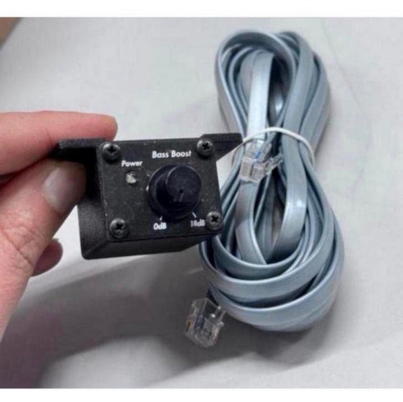 Audio auto versterker Bass boost controller regelaar 0-18dB, Auto diversen, Autospeakers, Nieuw, Ophalen of Verzenden