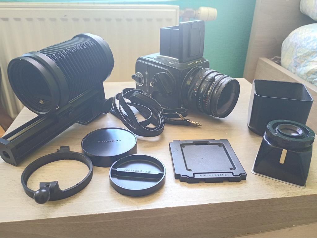 Hasselblad 503cx kit, Audio, Tv en Foto, Fotocamera's Analoog, Ophalen of Verzenden
