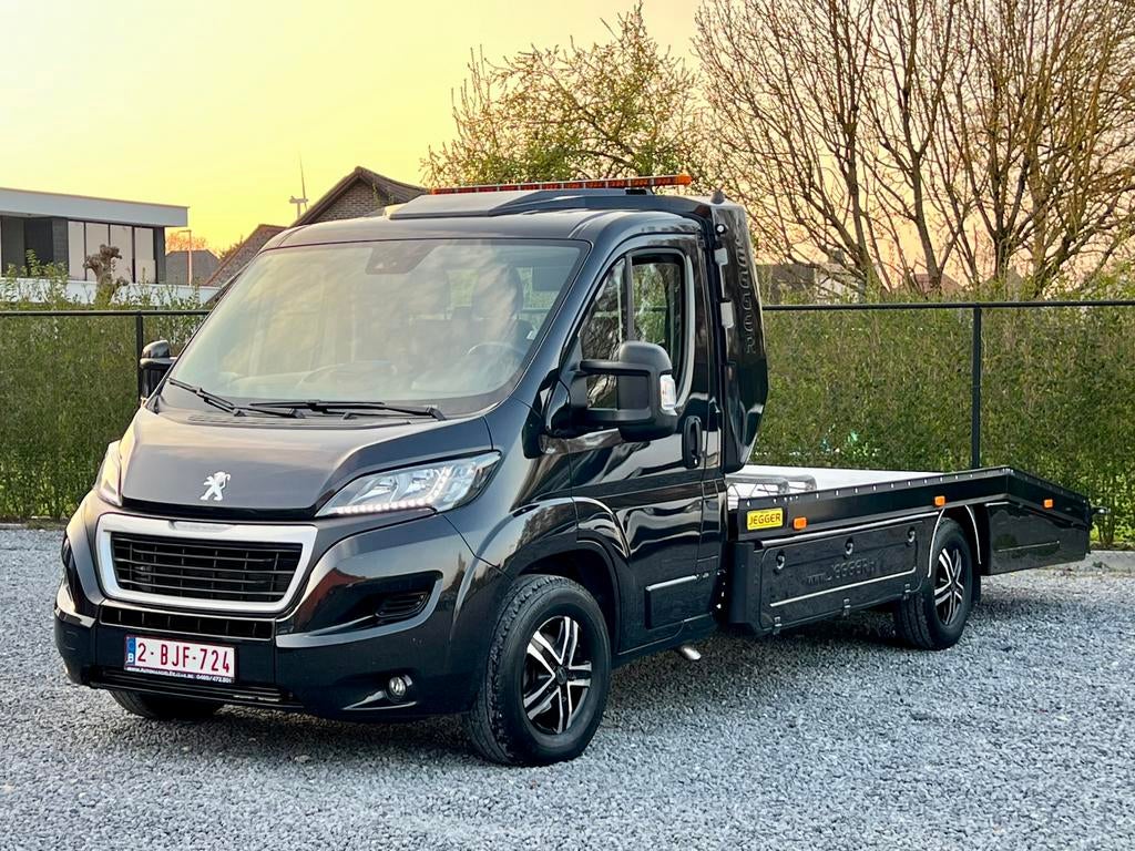 Remorqueuse Peugeot Boxer 2.2 cc 165 CV 53.000 km 2020, Autos, Bluetooth, Achat, Euro 6, Entreprise