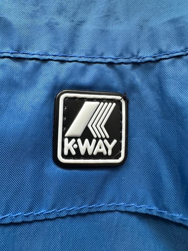 Exclusieve regenjas K-way in prima staat, Ophalen of Verzenden, Zo goed als nieuw, Regenjas, Heren