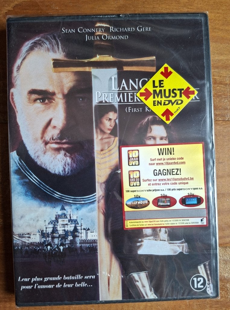 Lancelot - premier chevalier - Sean Connery - Richard  Gere, Enlèvement ou Envoi, Neuf, dans son emballage, Néerlandais, Néerlandais