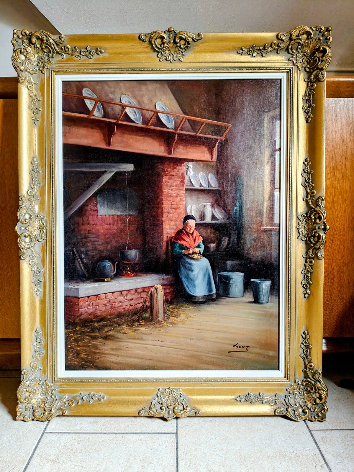 Peinture - Naert, Enlèvement