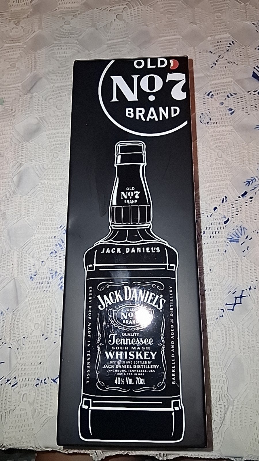 Jack Daniel's Old No.7 opbergdoos - decoratie, Verzamelen, Merken en Reclamevoorwerpen, Ophalen of Verzenden, Gebruikt, Overige typen