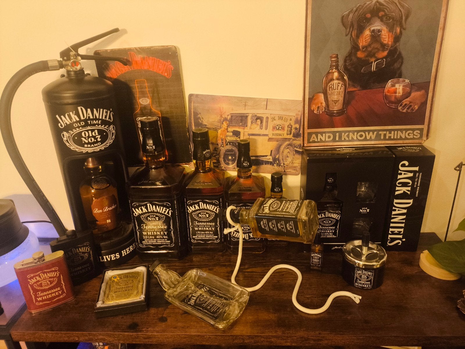 Grote Jack Daniel's verzameling – unieke collectors items, Ophalen