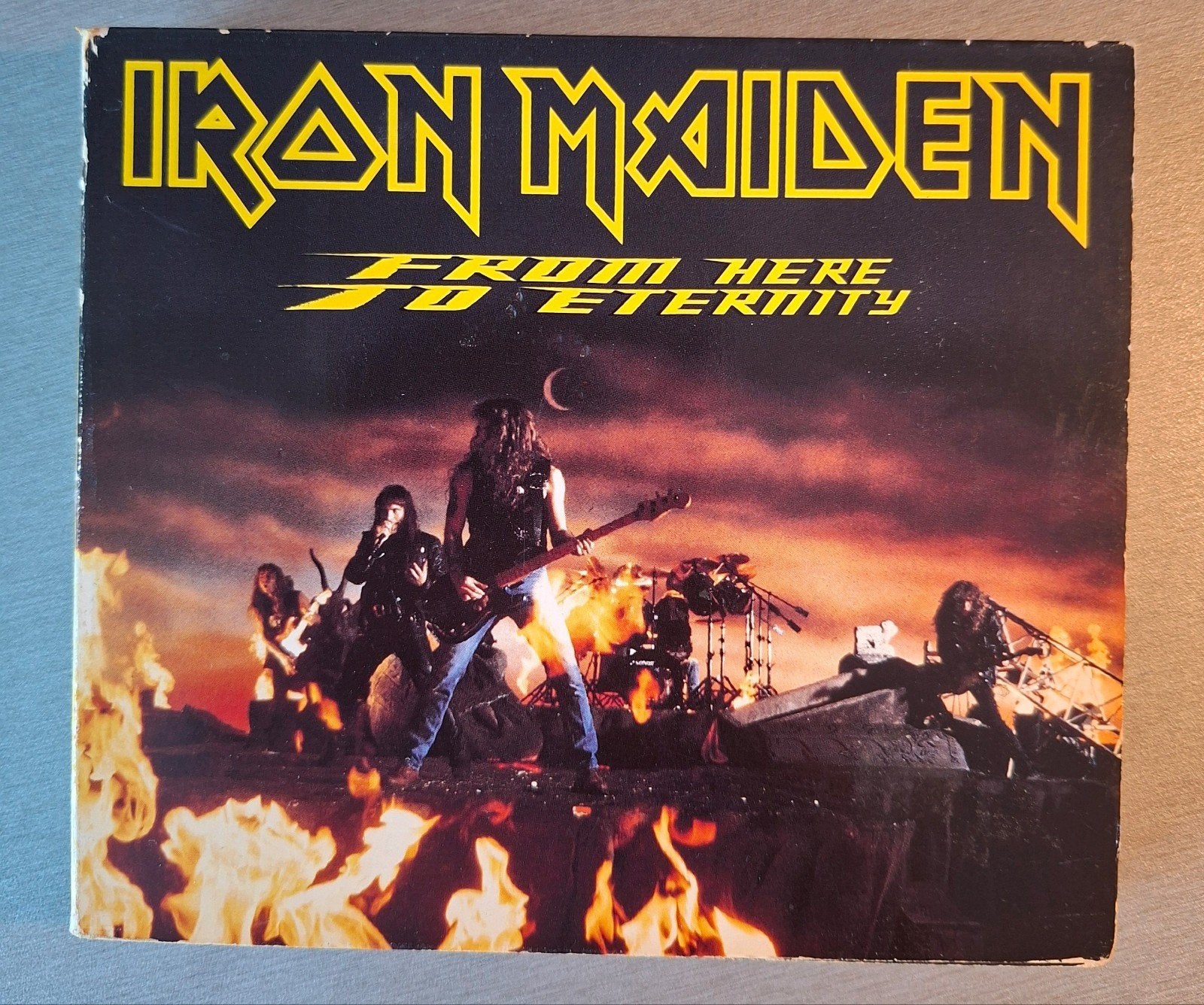 Cd. Iron Maiden. From here to eternity (Digipack)., Ophalen of Verzenden, Gebruikt