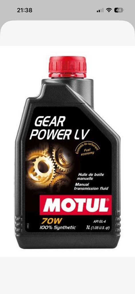 Huile de boite vitesse 70W80 - MOTUL, Enlèvement ou Envoi