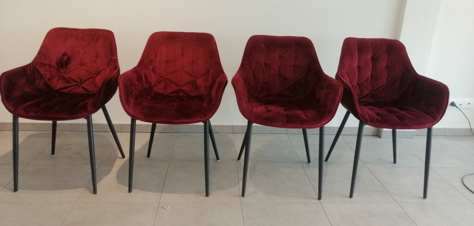 Stoelen 4 stuks, Huis en Inrichting, Ophalen, Overige kleuren, Zo goed als nieuw, Vier