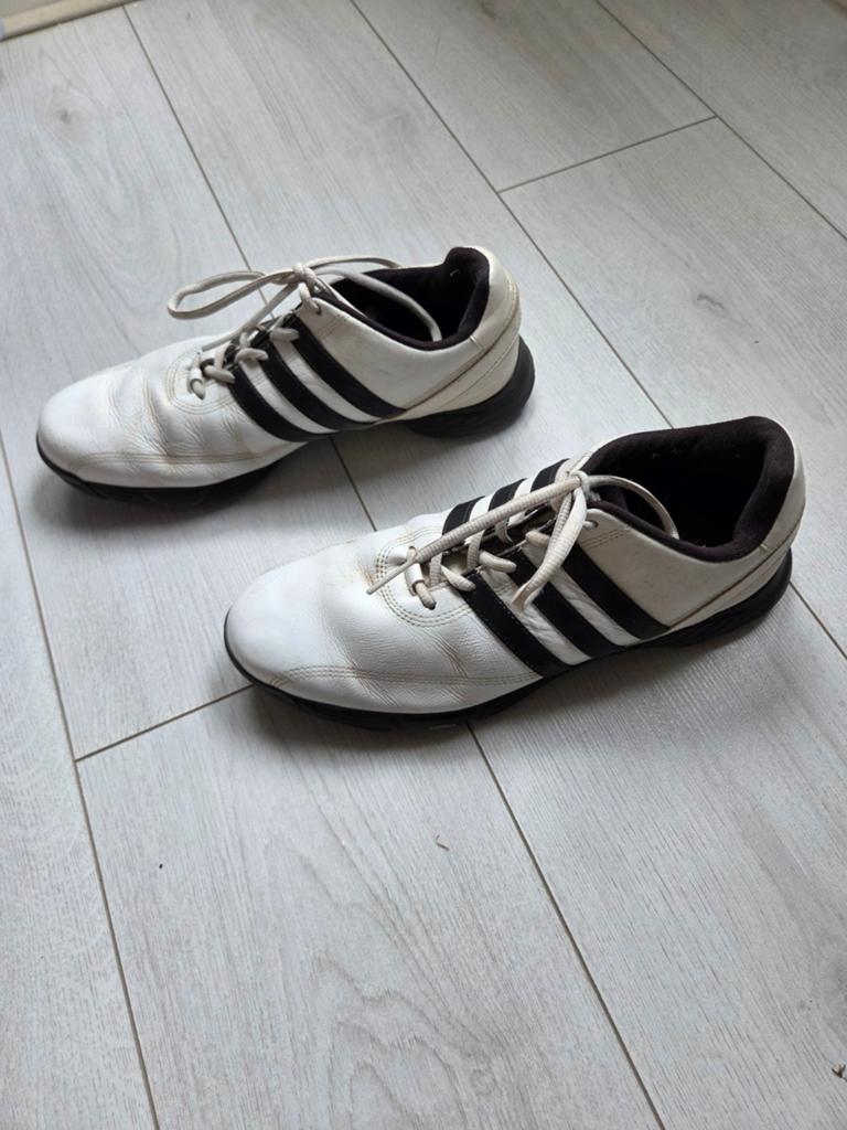 Adidas leren golfschoen maat 42., Sport en Fitness, Golf, Gebruikt, Schoenen, Overige merken, Verzenden