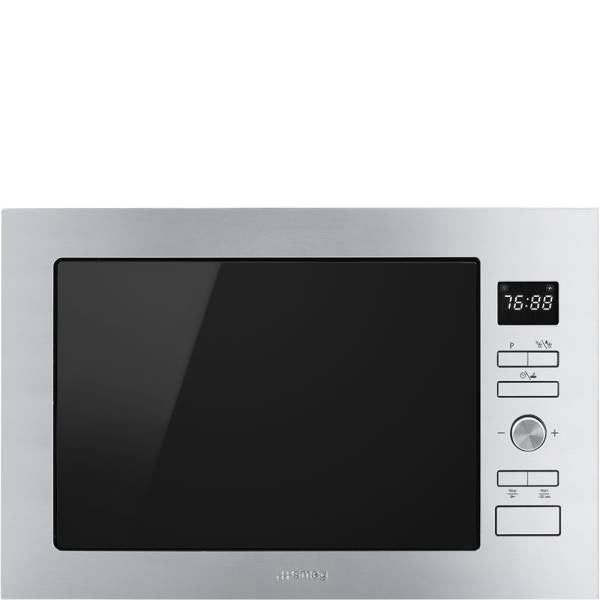 Smeg FMI 425 X Microgolfoven inbouw met grill NIEUW, Elektronische apparatuur, Microgolfovens, Ophalen, Microgolfoven, Grill, Zo goed als nieuw