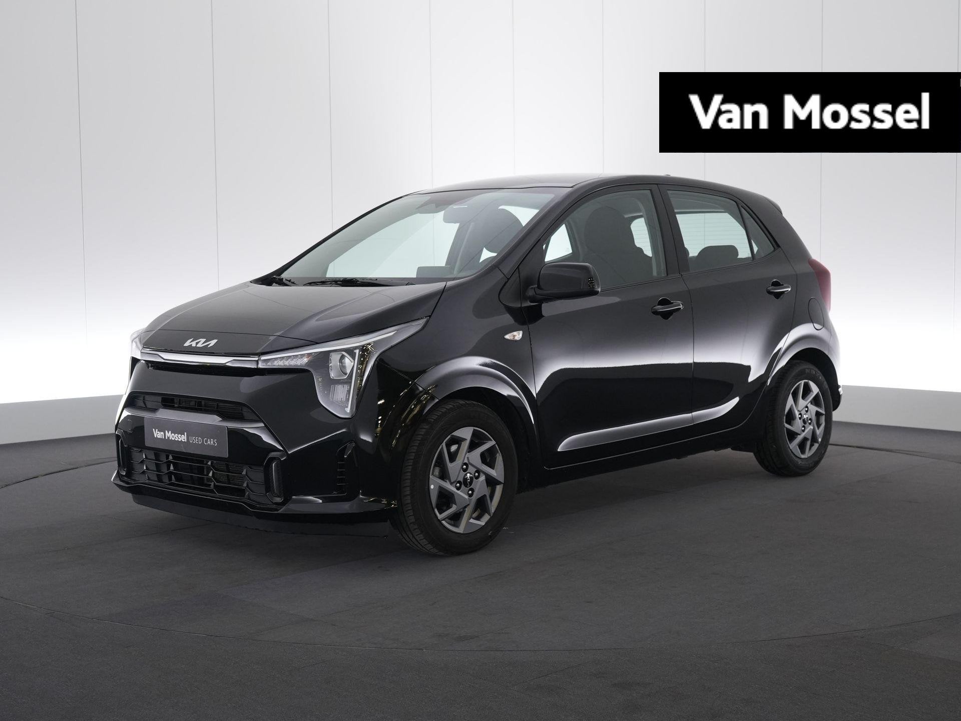 KIA Picanto 1.0 GDI ISG 63 AMT Pulse, Auto's, Kia, Stof, Gebruikt, Zwart, 46 kW