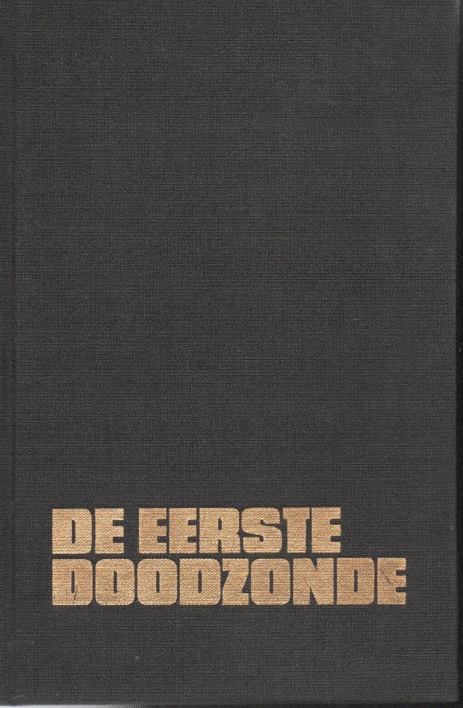 DE EERSTE DOODZONDE - LAWRENCE SANDERS, Gelezen, Lawrence Sanders, Ophalen of Verzenden, Nederland
